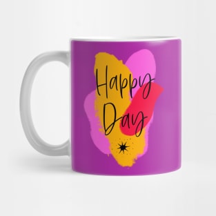 Happy Day – Motivation in fresh colors Mug